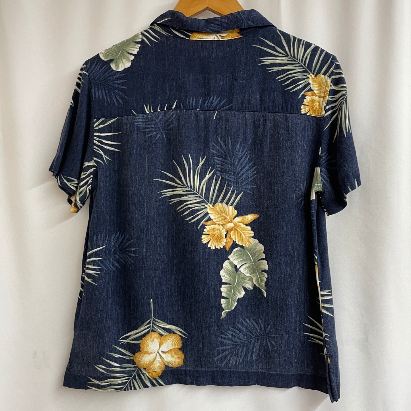 Vintage aloha shirt ヴィンテージ　アロハシャツ　オープンカラーココナッツボタン