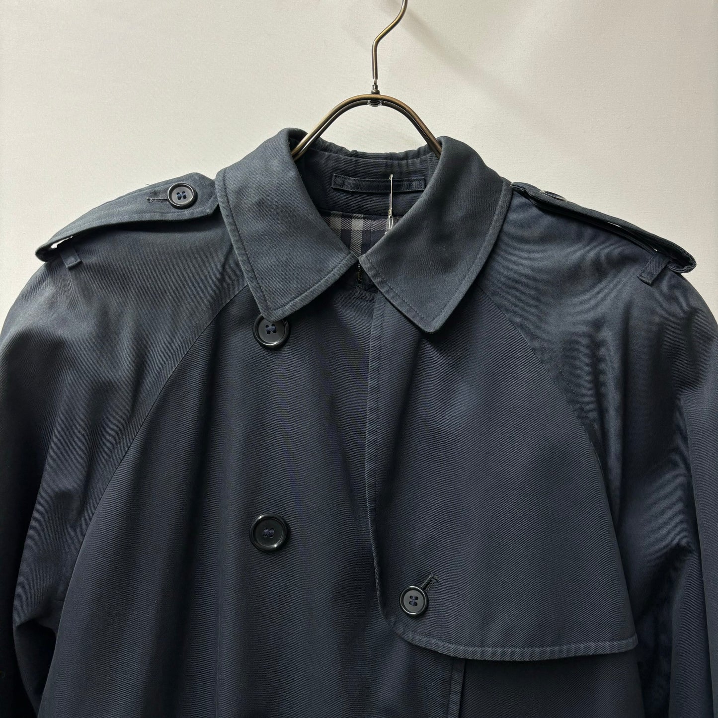 90s burberrys trench coat バーバリー　トレンチコート　レディース　フェード