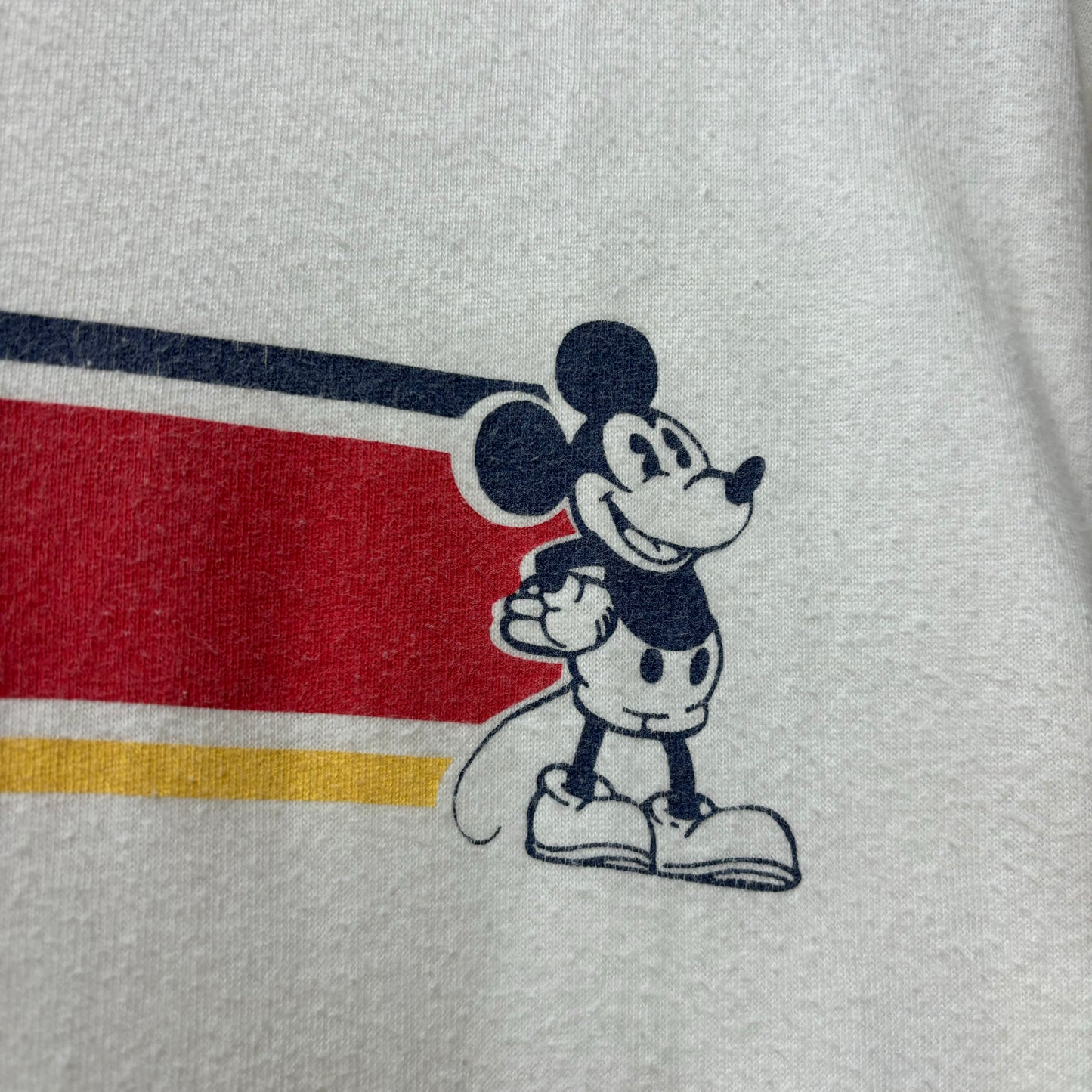 90s JUNK FOOD Disney Tee Tシャツ　ミッキー　シングルステッチ