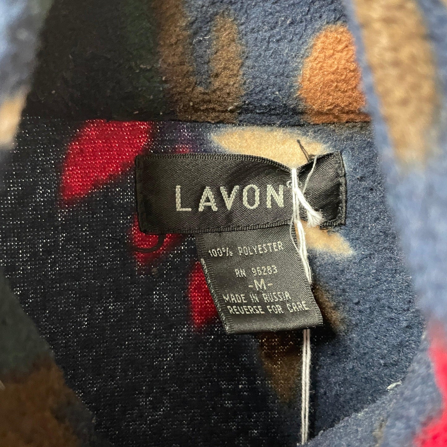 LAVON fleece half zip