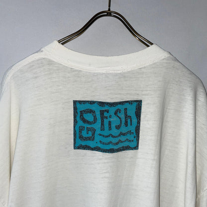 80 - 90s Vintage Tee Coelacanth T-shirt