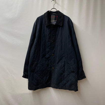 80s burberrys work jacket キルティング ステッチ　コーデュロイ　made in spain LEISURE WEAR