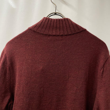burberry half-zip sweat knit