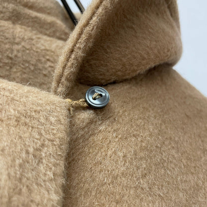 60-70s cape coat ウールマント　キャラメル　コート　マント　wool