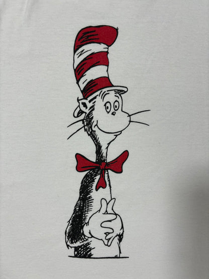 Fruit of the loom Tee cat in the hat