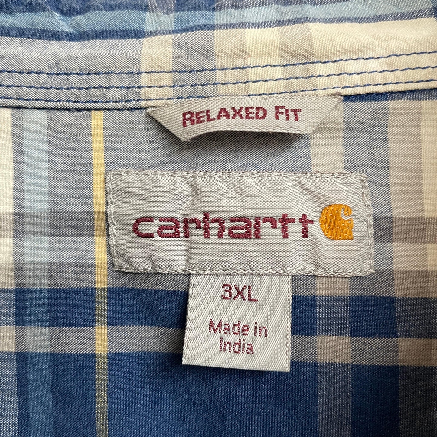 carhartt BIG SHIRT (3XL) カーハート　シャツ　チェック