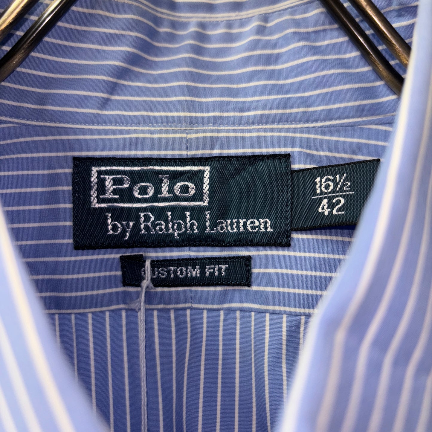 Polo by ralph lauren ポロラルフローレン　custom fit shirts ストライプシャツ
