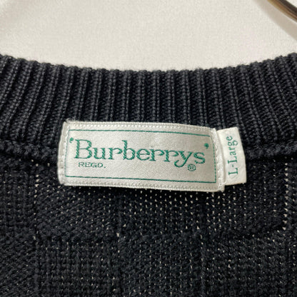 burberrys vest knit vest