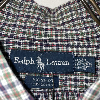 ralph lauren shirts ラルフローレン　シャツ BIG SHIRTS SIZE:M R-1