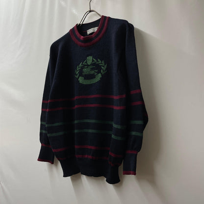 burberrys knit burberry knit/sweater border