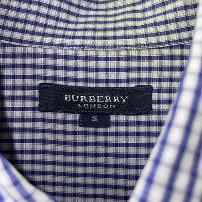 burberry london shirt チェック　バーバリー　シャツ