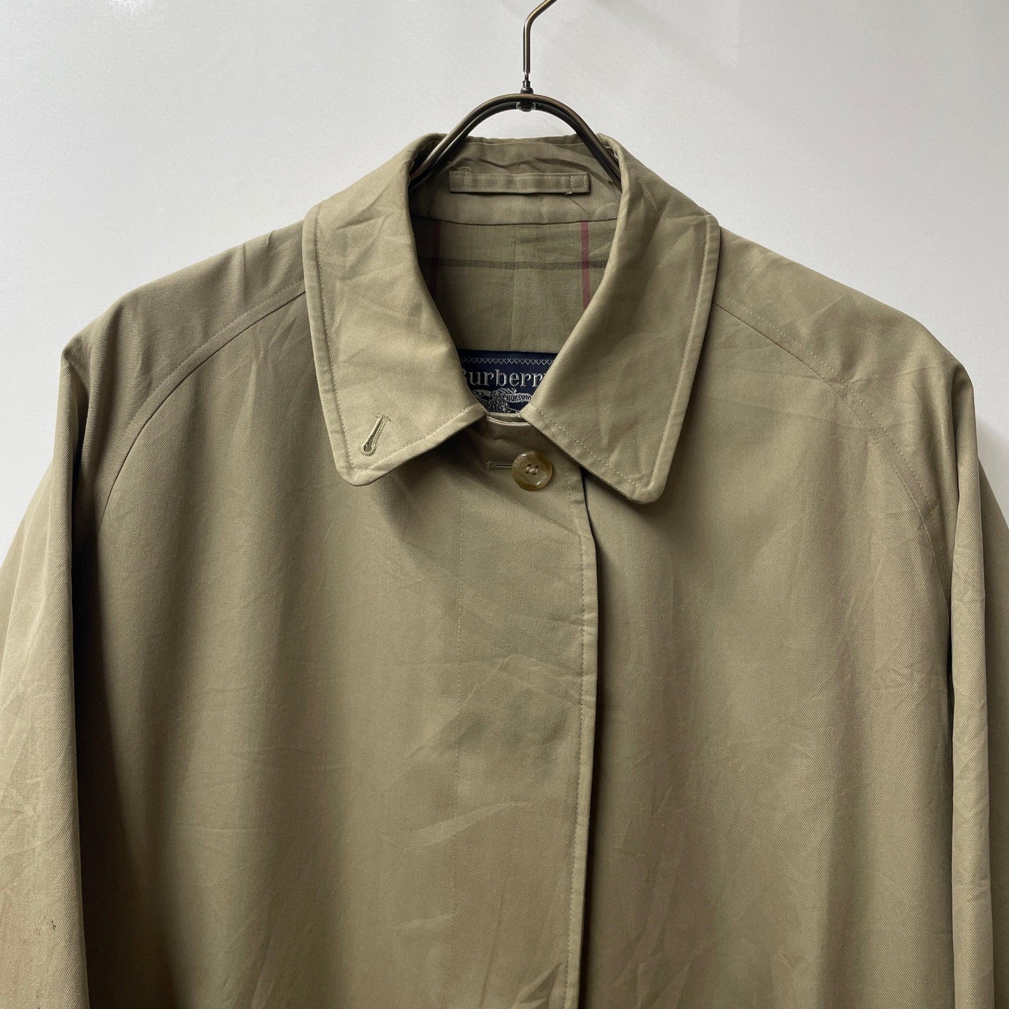 burberrys single sleeve  coat LODEN-FREY別注　 一枚袖　バルマカンコート　ステンカラー