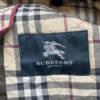 burberry london キルティングジャケット　オリーブカラー　カーキ