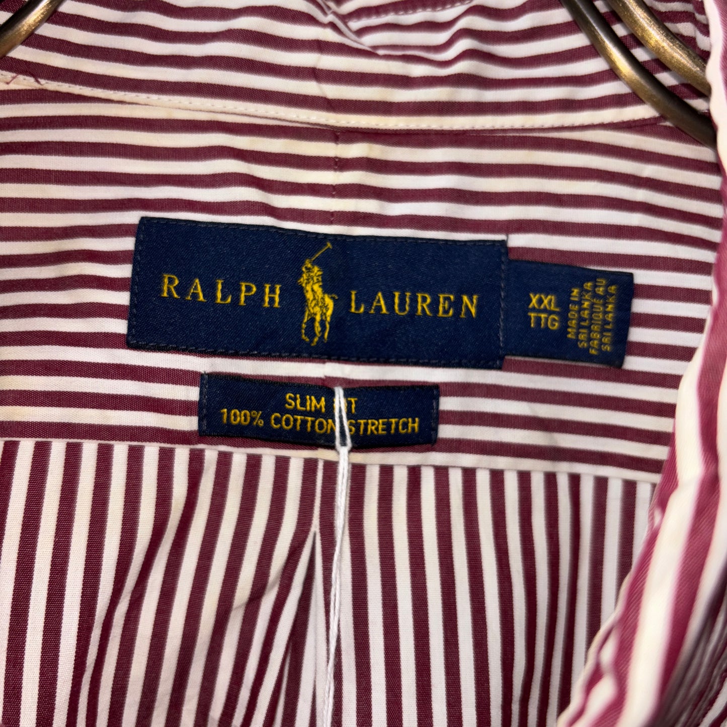 ralph lauren shirts ラルフローレン　ストライプシャツ　R-66