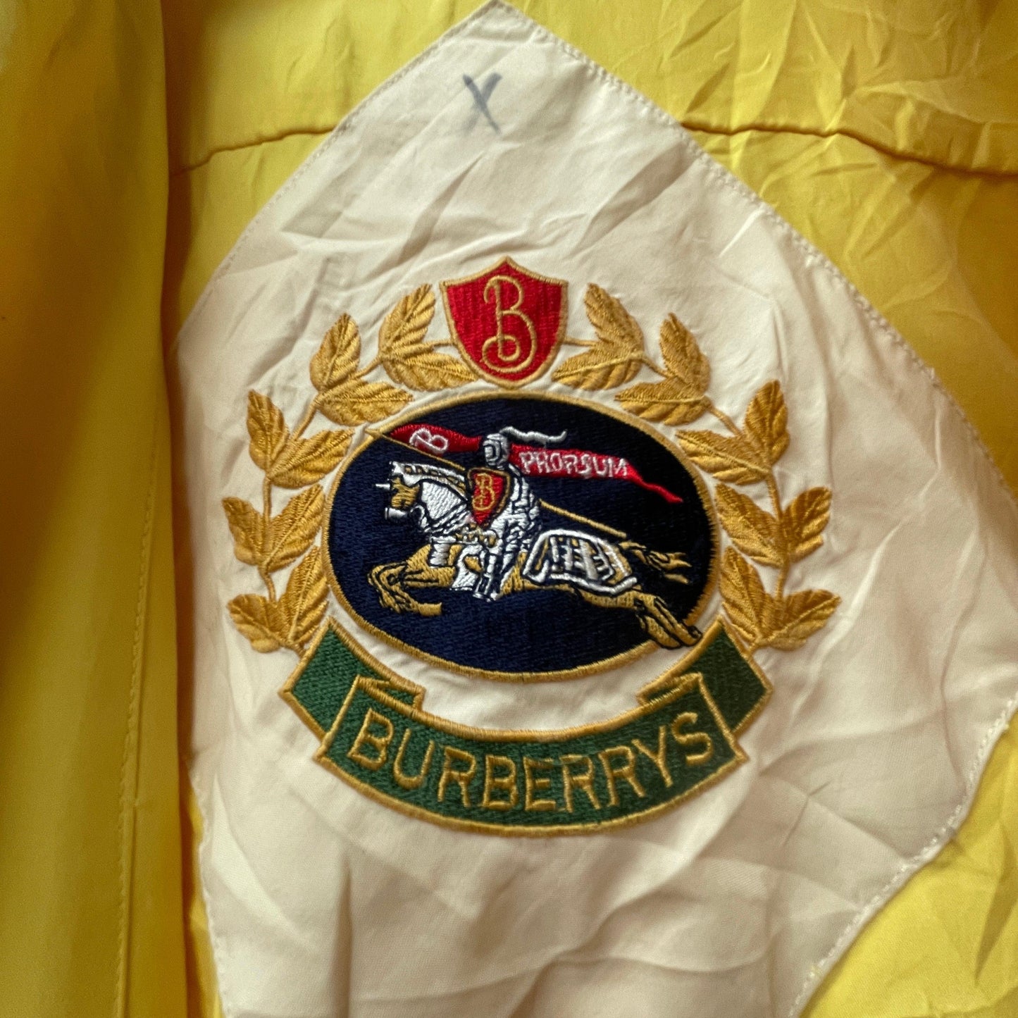 burberrys マウンテンパーカー　黄色
