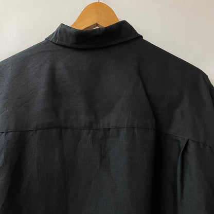 vintage shirts ボーリングシャツ アロハ　シャツ　半袖　黒