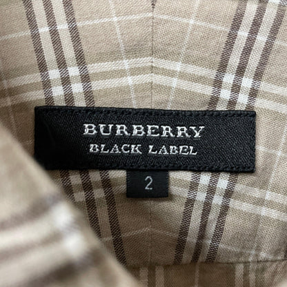 burberry black label shirt バーバリー　シャツ