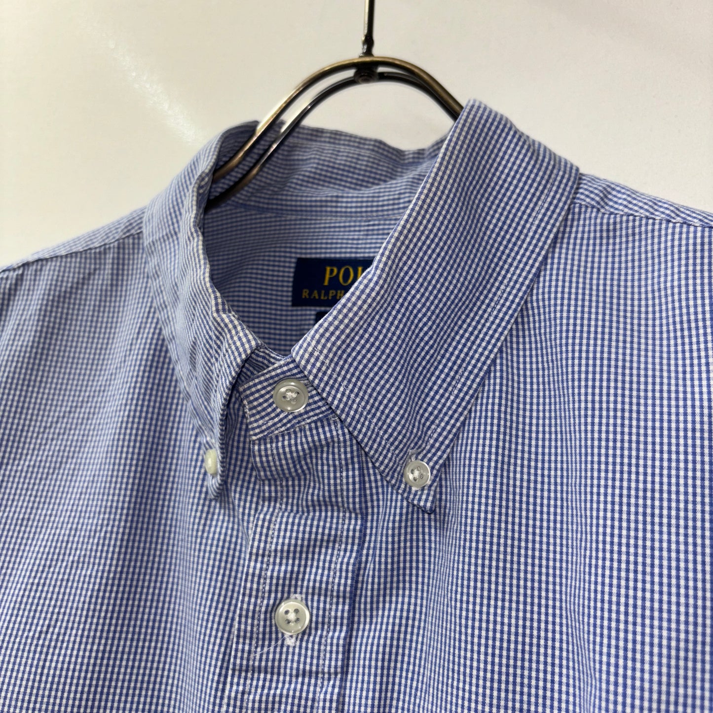 Polo Ralph Lauren shirts ラルフローレン　custom  fit BDシャツ　ギンガムチェック R-21
