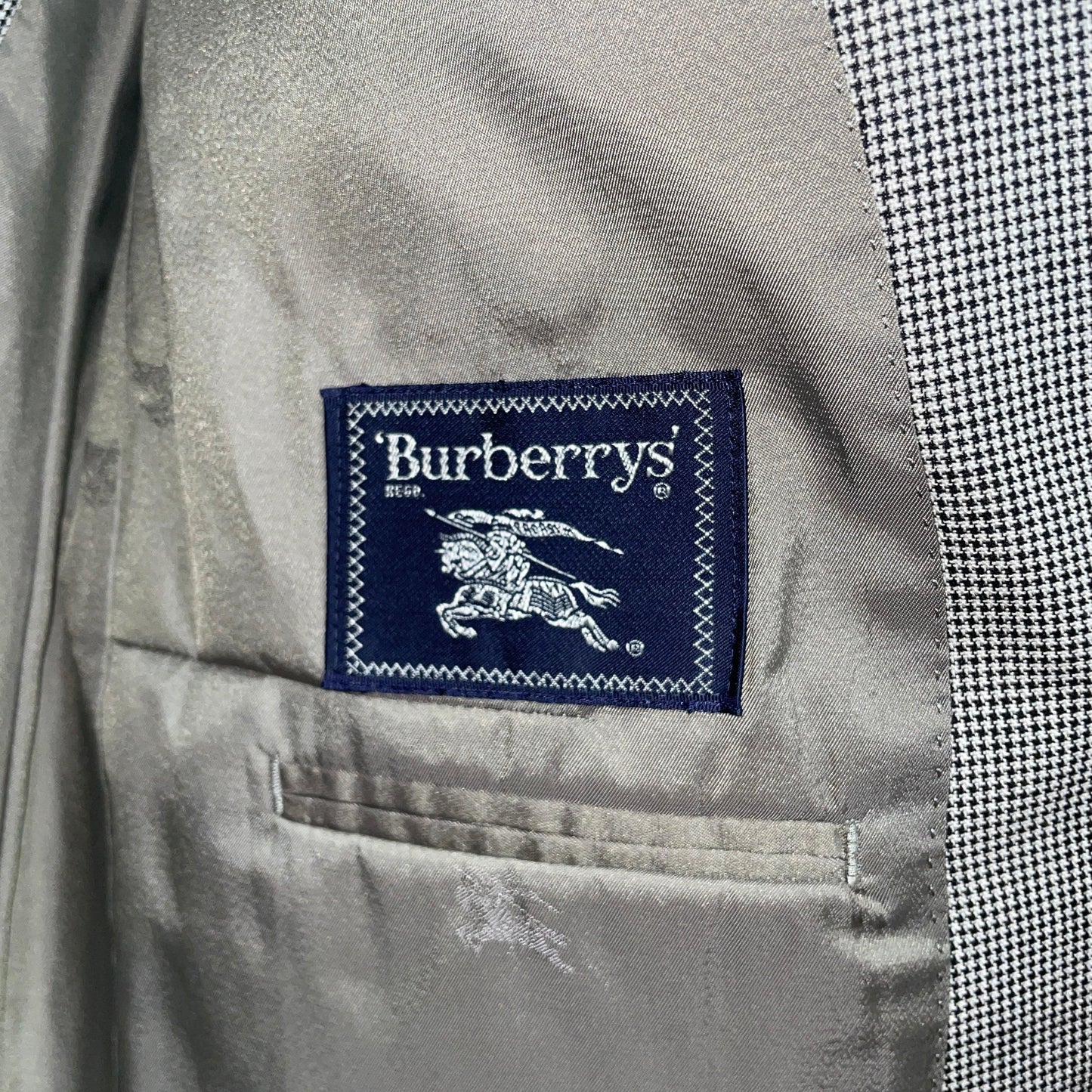 burberrys blazer burberry blazer houndstooth pattern