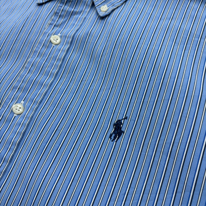 ralph lauren Stripe shirts ラルフローレン　ストライプシャツ　classic fit R-5