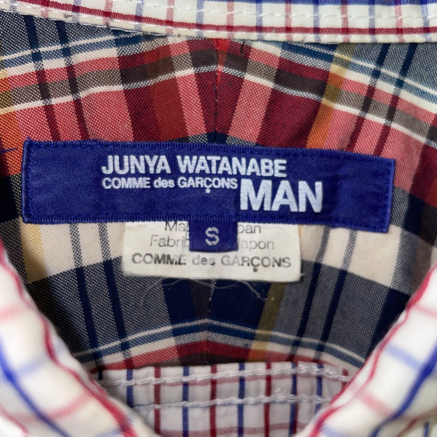 Junya Watanabe Check Shirt Comme des Garçons