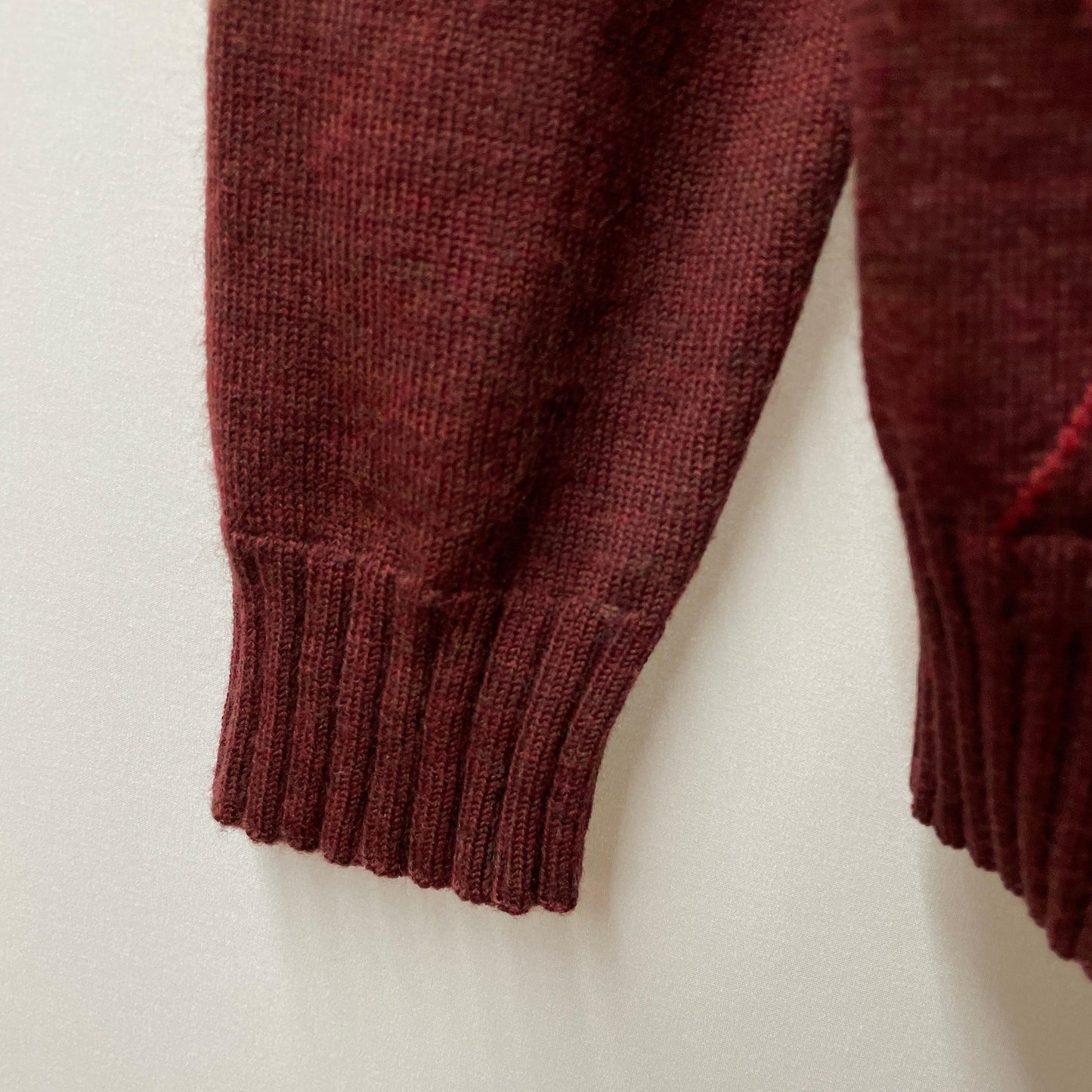 burberry half-zip sweat knit