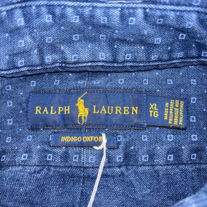 ralph lauren shirts ラルフローレン　デニムシャツ　BDシャツ　INDIGO OXFORD R-4