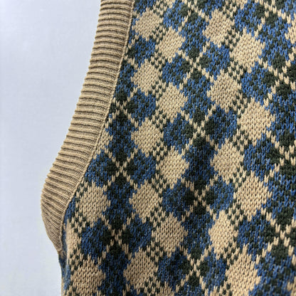 vintage vest vest knit/sweater