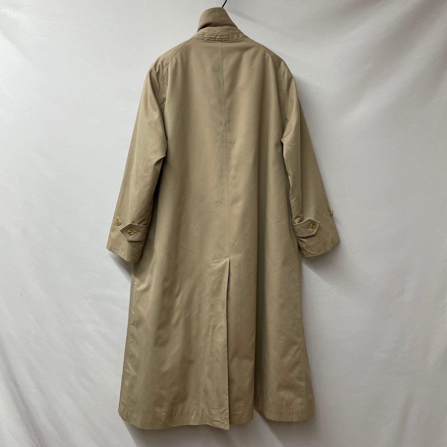 Burberrys coat Burmacan coat single sleeve stainless steel collar made in england rider coat