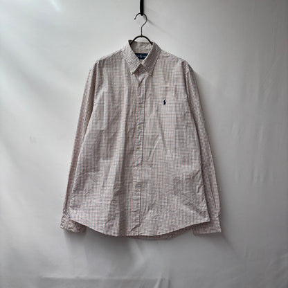 Ralph Lauren shirts ラルフローレンチェックシャツ R-12