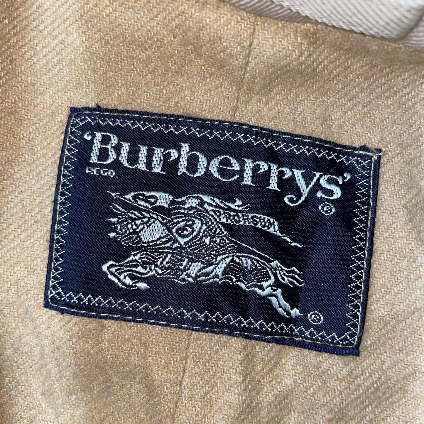 burberrys wool coat made in france