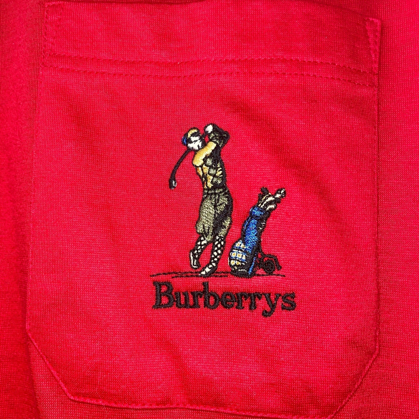 burberrys ポロシャツ　burberry バーバリー　ワンポイント