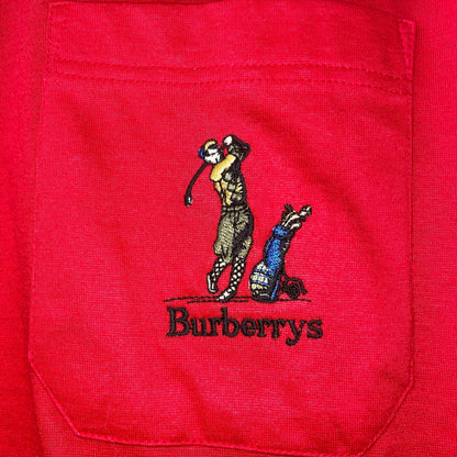 burberrys ポロシャツ　burberry バーバリー　ワンポイント