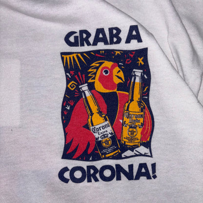 90s GRAB A CORONA Tee コロナ　Tシャツ　USA XL シングルステッチ