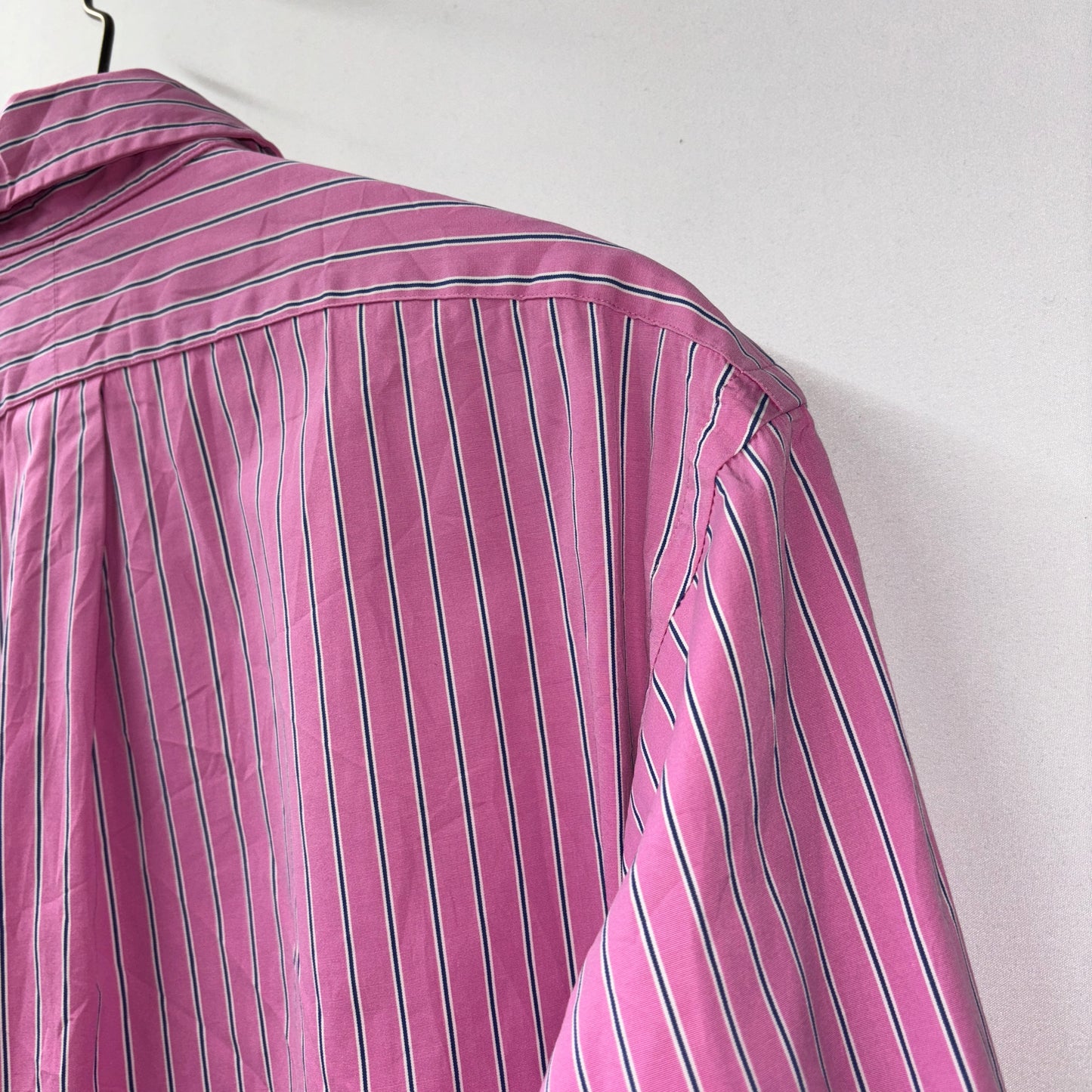 Polo by ralph lauren  shirts custom fit  dress shirts カスタムフィット　ドレスシャツ　ストライプ　R-78