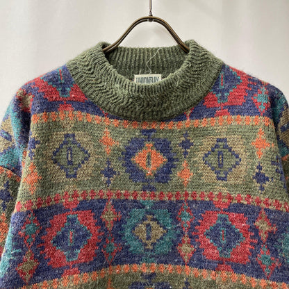 vintage knit khaki