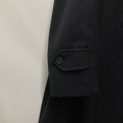 burberrys coat　バーバリーズ　ステンカラーコート　黒系　レディース