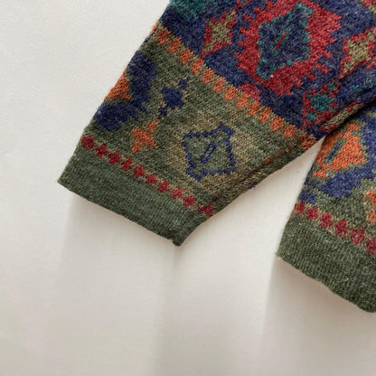vintage knit khaki