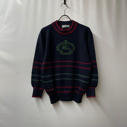 burberrys knit burberry knit/sweater border