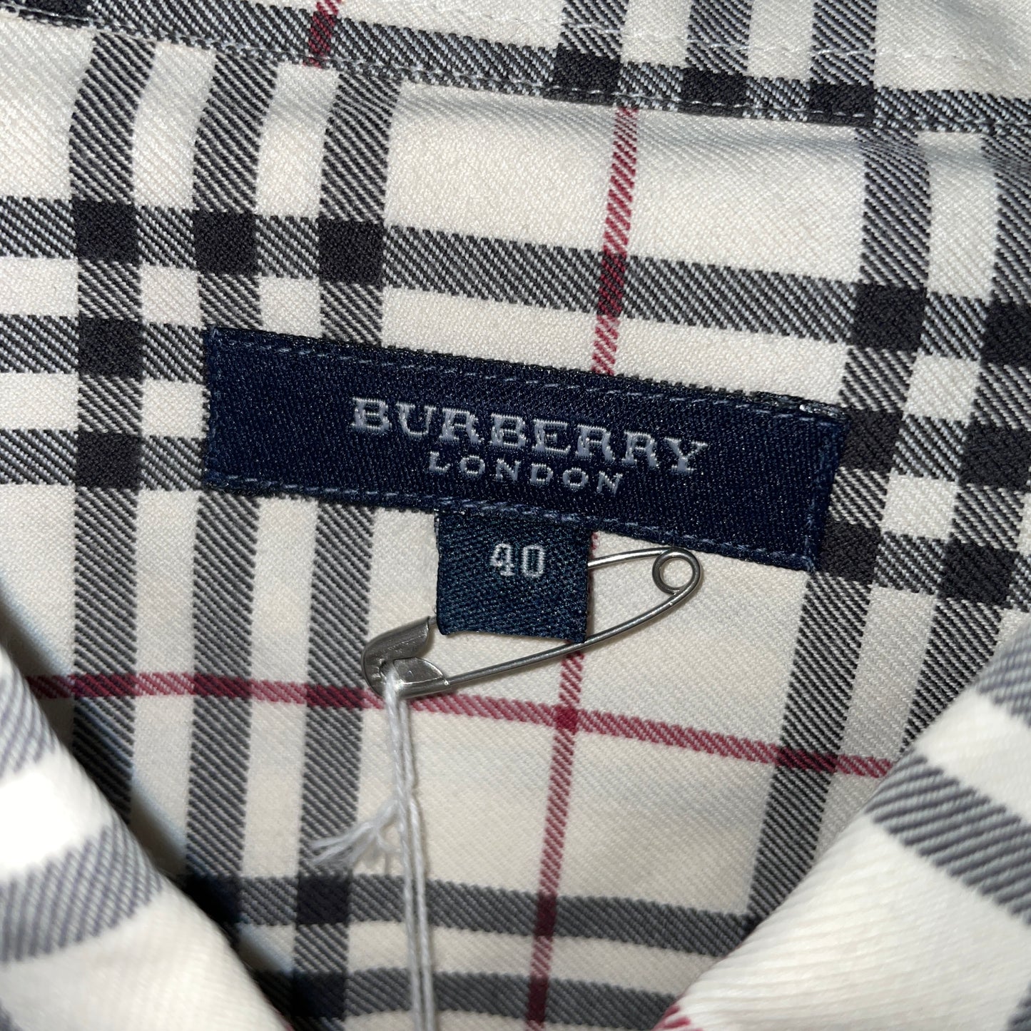 burberry london shirt ノバチェック　シャツ　B-1