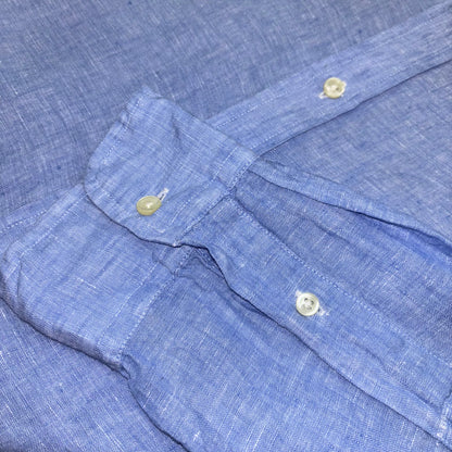 Polo Ralph Lauren slim fit R−121 シャツ　リネンシャツ