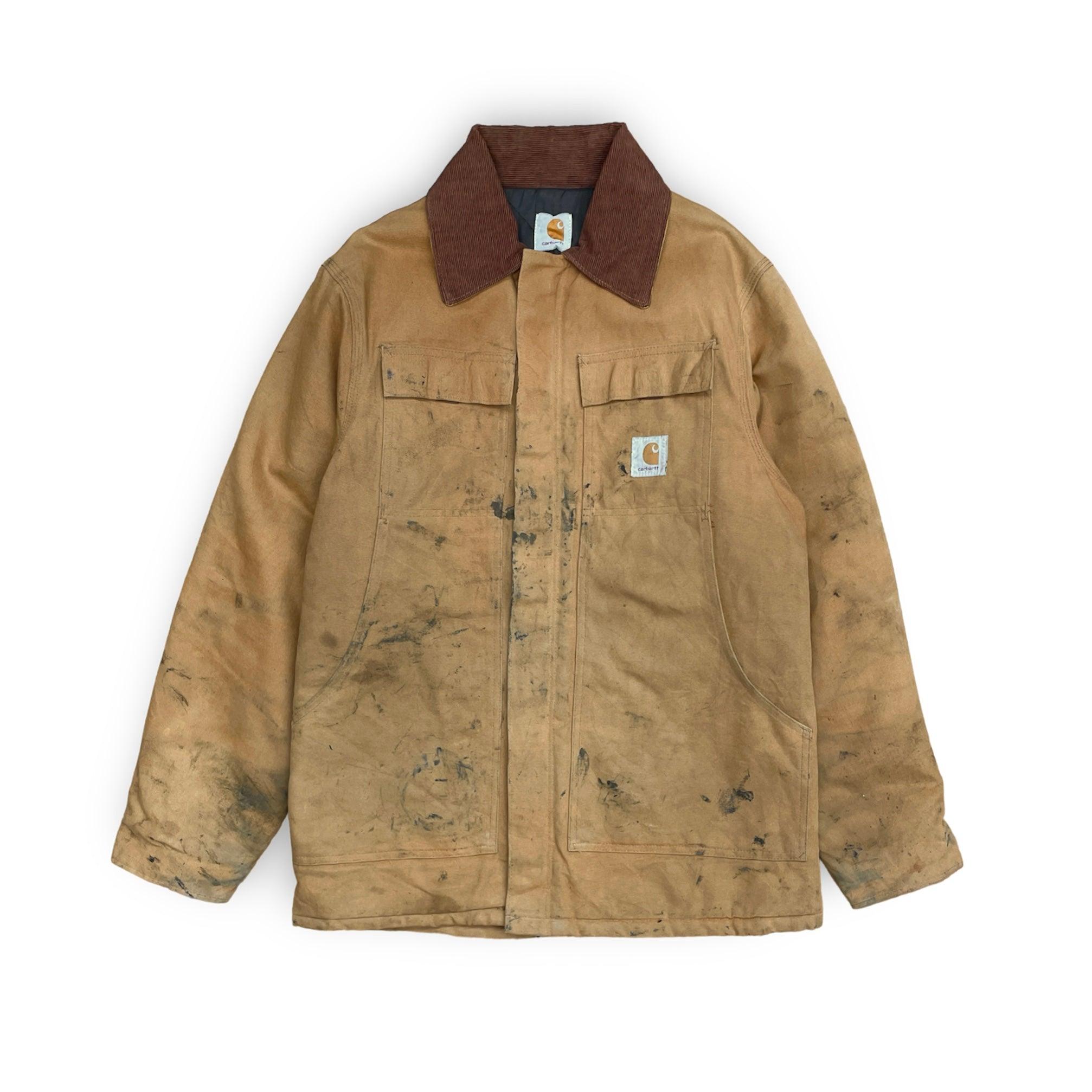90s carhartt jacket detroit jacket carhartt work jacket – no pain 