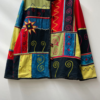 vintage colorful jacket