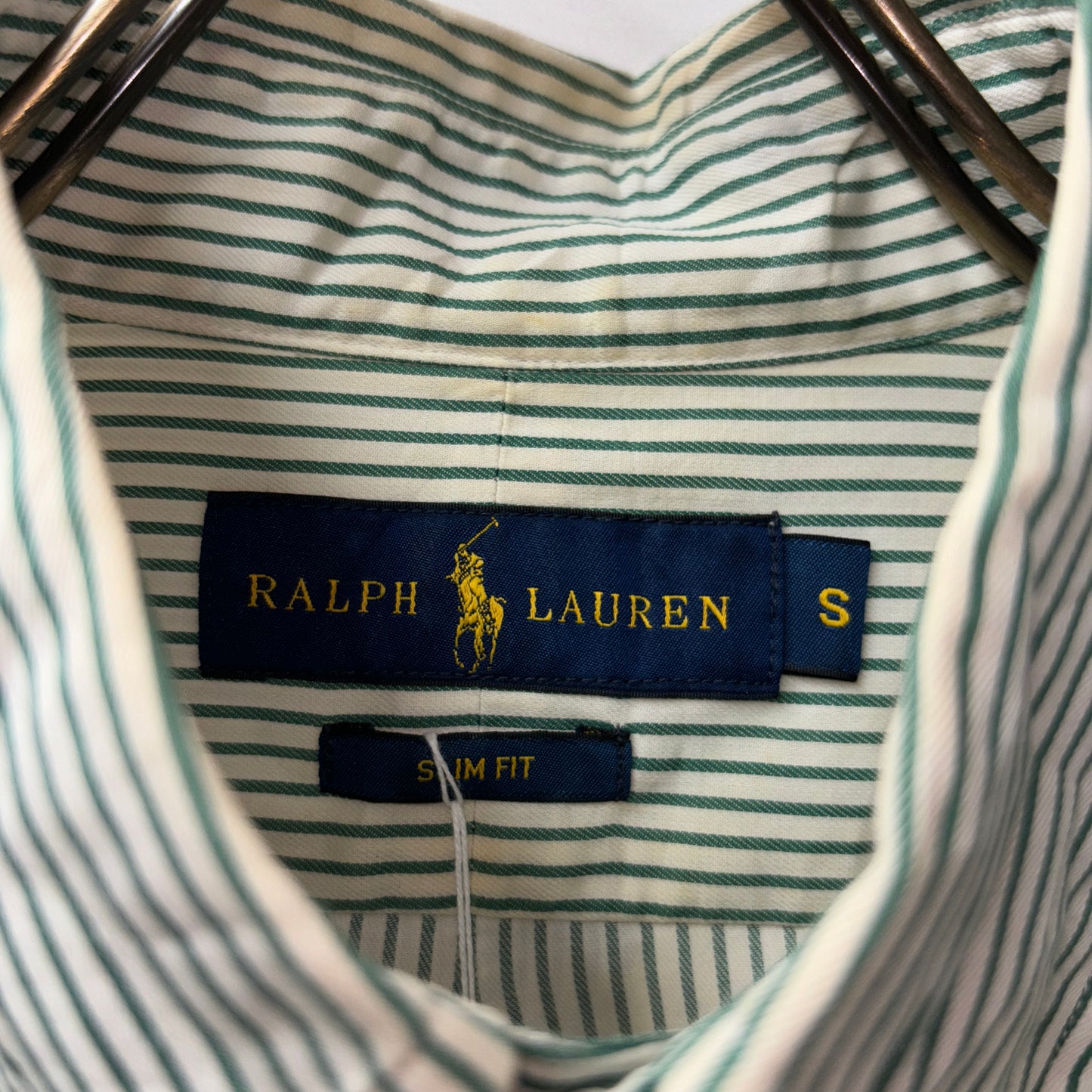 ralph lauren shirts ラルフローレン　ストライプ　シャツ　slim  fit R-79