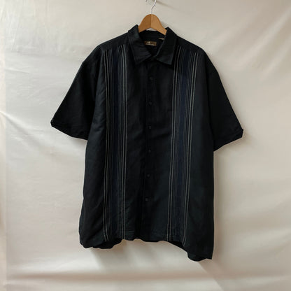 vintage shirts ボーリングシャツ アロハ　シャツ　半袖　黒