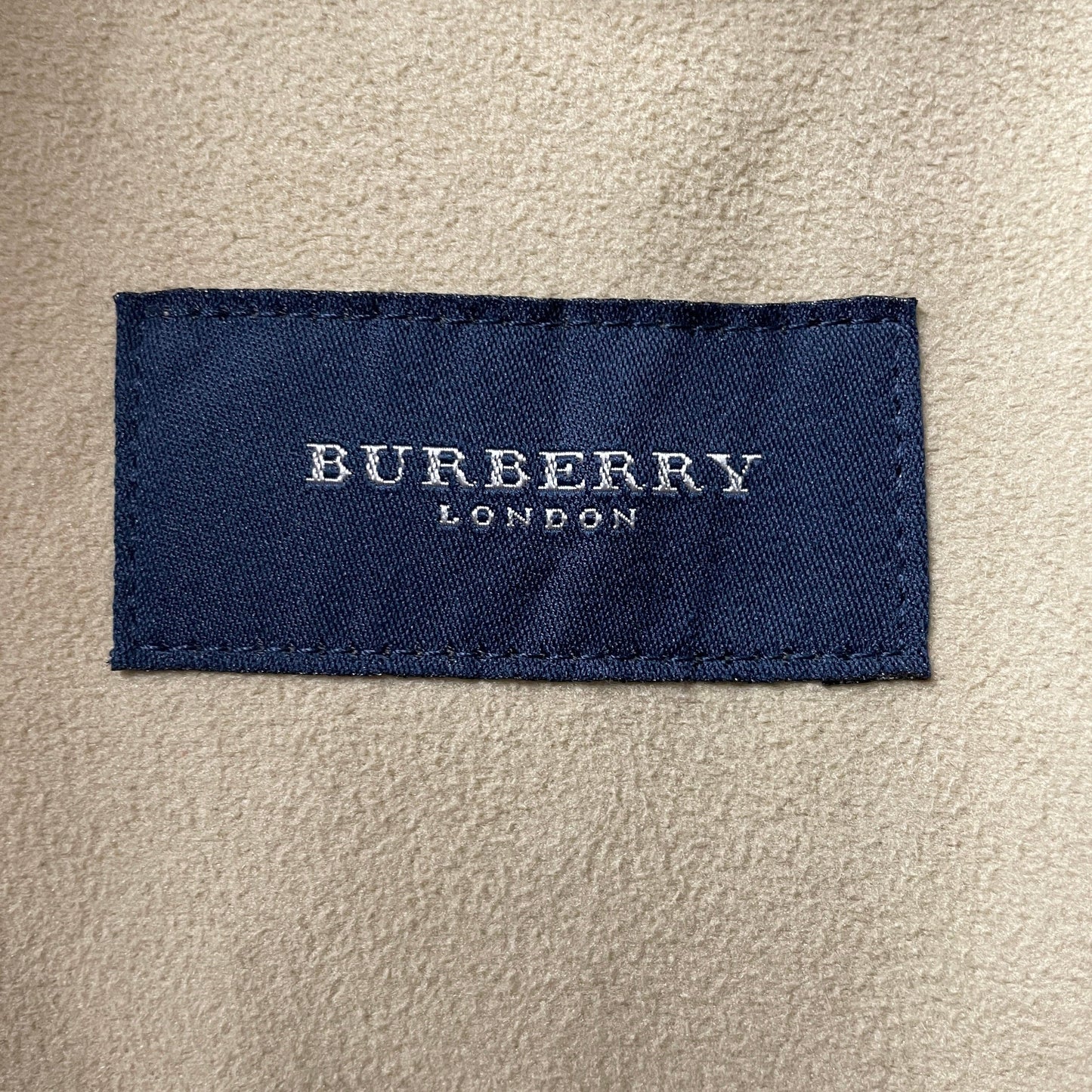 Burberry coat made in italy