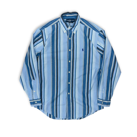 Ralph Lauren Classic fit ストライプシャツ　BDシャツ　r-44